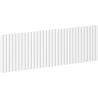 Mexen Rivel priekinė dalis tekstūruota vonios spintelės korpusui 50 x 20 cm, matinė balta - 91A20-0500-235-1-01
