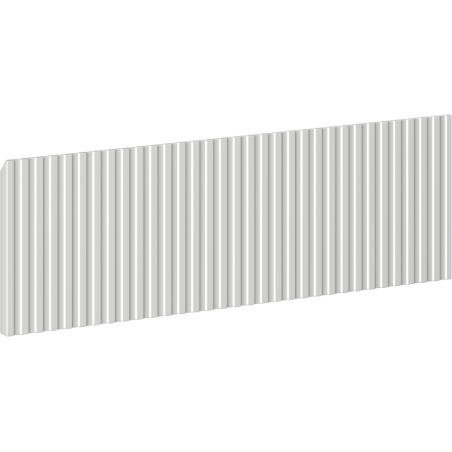 Mexen Rivel priekis briaunotas vonios spinteles korpusui 70 x 20 cm, pilkas matas - 91A20-0700-235-1-62