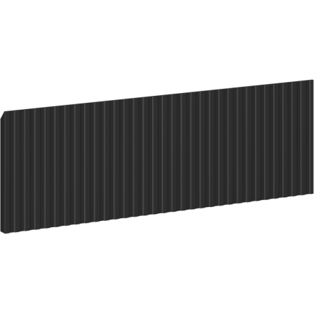 Mexen Rivel priekinė dalis korpusui vonios spintelei 70 x 20 cm, juodas matinis - 91A20-0700-235-1-71