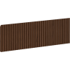 Mexen Rivel priekinė dalis su grioveliais spintelės korpusui, 70 x 20 cm, riešutas - 91A20-0700-235-1-86