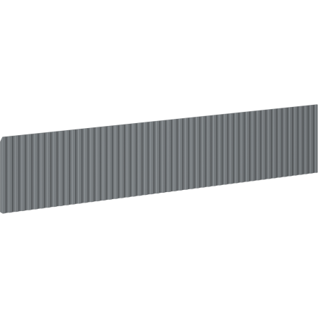 Mexen Rivel rifliuotas fasadas vonios spintelės korpusui 90 x 20 cm, grafito matinis - 91A20-0900-235-1-66