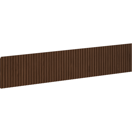 Mexen Rivel priekis banguotas vonios spintelės korpusui 90 x 20 cm, riešutas - 91A20-0900-235-1-86