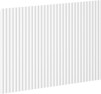 Mexen Rivel priekinis paviršius su grioveliais vonios spintelės korpusui 45 x 43,5 cm, baltas matinis - 91A20-0450-470-1-01
