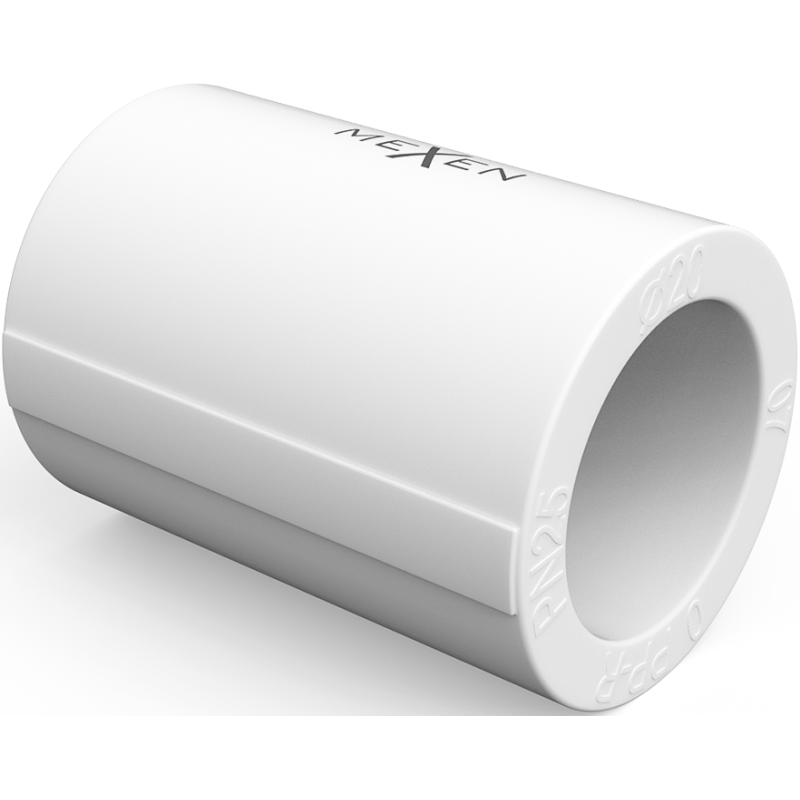 Mexen PPR mufas, suvirinta jungtis PPR vamzdžiams 40 x 40, PN25 - W97320-4040-00