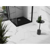 Mexen Stone+ kompozitinis kvadratinis dušo padėklas 90 x 90 cm, juodas - 44709090