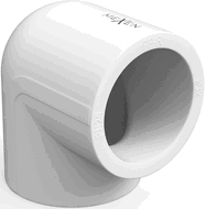 Mexen PPR 90° suvirintas alkūnė PPR vamzdžiams 32 x 32, PN25 - W97324-3232-00