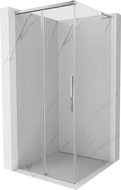 Mexen Rox L stumdomas dušo kabinas 110 x 110 cm, permatomas, chromas - 8C2L-110-110-01-00
