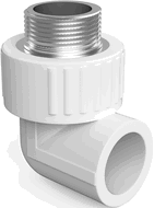 Mexen PPR 90° suvirinamas kelis prie PPR vamzdžių 20 x 1/2 GZ - W97327-2012M-00