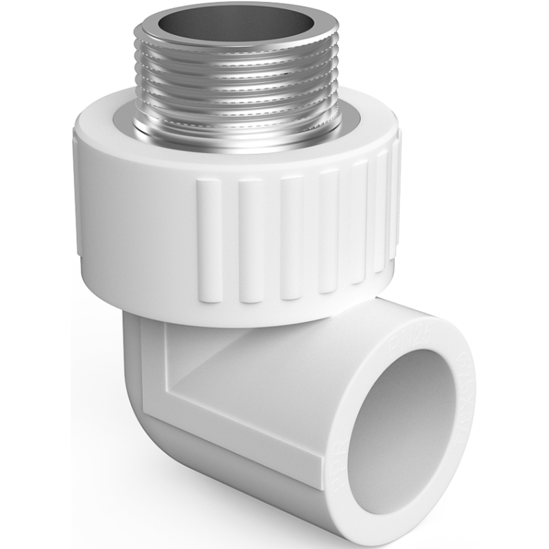 Mexen PPR 90° suvirinamas alkūnė PPR vamzdžiams 32 x 3/4 GZ - W97327-3274M-00