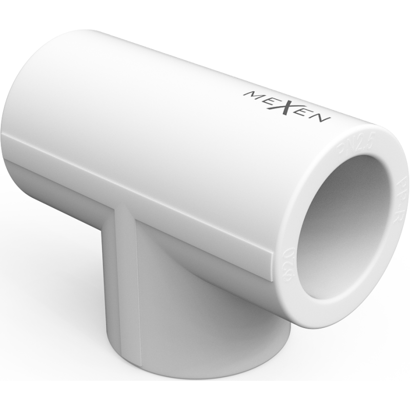 Mexen PPR sujungiamasis trišakis suvirinimui PPR vamzdžiams 20 x 20 x 20, PN25 - W97330-202020-00