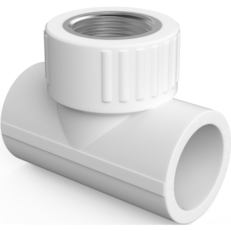 Mexen PPR suvirinamas trišakis vamzdžiams PPR 25 x 3/4 vidinis sriegis x 20 - W97332-2534F20-00