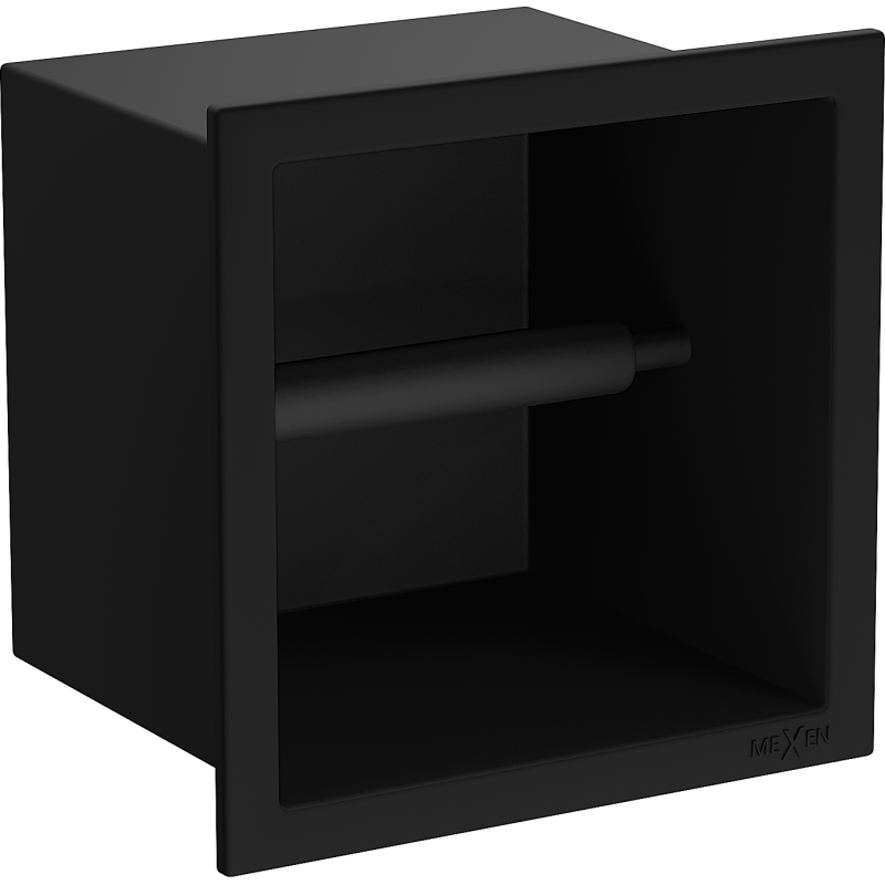 Mexen X-Wall-P tualetinio popieriaus laikiklis, juodas - 1973