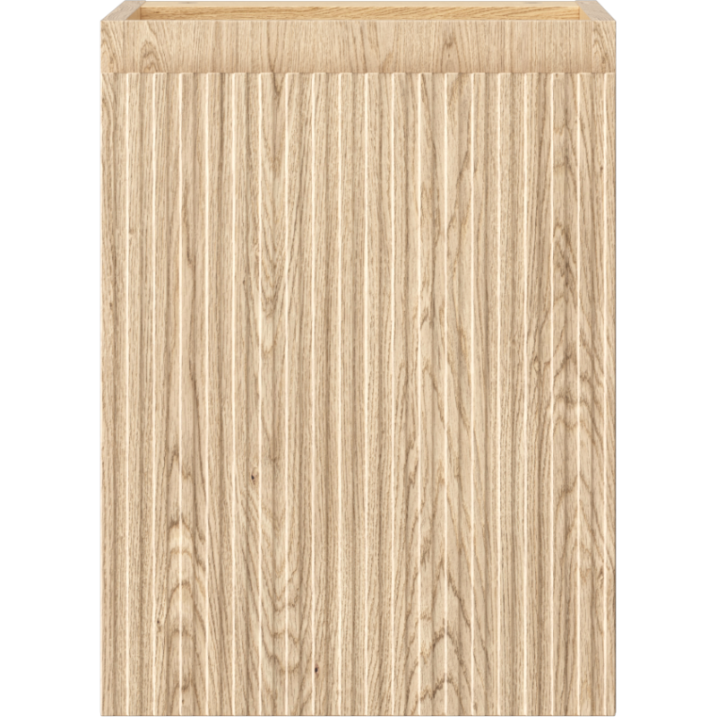 Mexen Rivel vonios spintelė po kriaukle 35 cm, 1 durys, rievėtas, ąžuolas - 91A21-03547-1-BF81