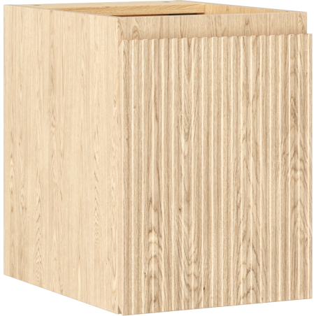 Mexen Rivel vonios spintelė po kriaukle 35 cm, 1 durys, rievėtas, ąžuolas - 91A21-03547-1-BF81