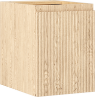 Mexen Rivel vonios spintelė po kriaukle 35 cm, 1 durys, rievėtas, ąžuolas - 91A21-03547-1-BF81