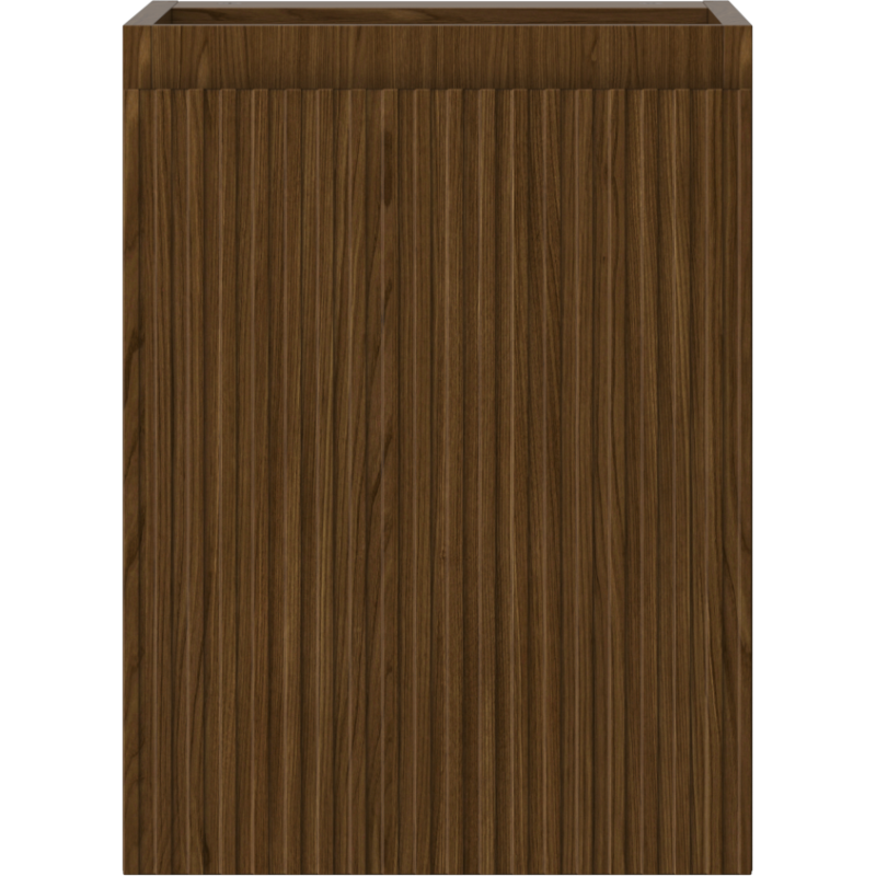 Mexen Rivel vonios spintelė po praustuvu 35 cm, 1 durys, reljefiškas, riešutmedis - 91A21-03547-1-BF86