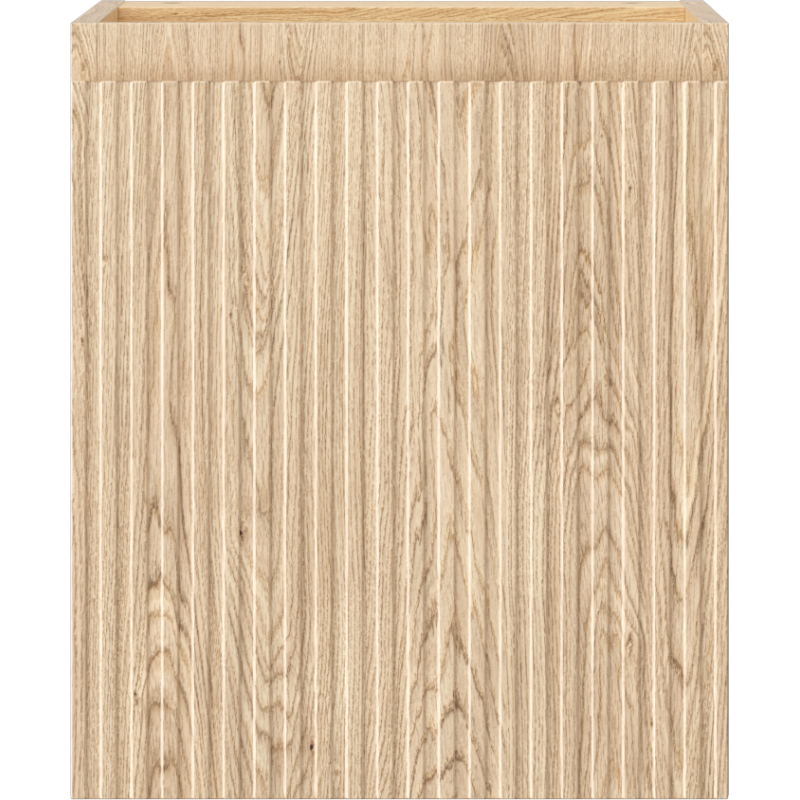 Mexen Rivel vonios spintelė po kriaukle 40 cm, 1 durys, rifliuota, ąžuolo - 91A21-04047-1-BF81