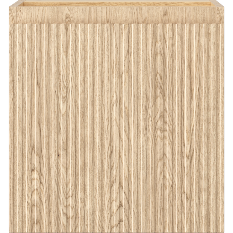 Mexen Rivel vonios spintelė po praustuvu 45 cm, 1 durys, rifliuota, ąžuolas - 91A21-04547-1-BF81