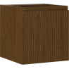 Mexen Rivel vonios spintelė po kriaukle 45 cm, 1 durys, rifliuota, riešutmedis - 91A21-04547-1-BF86