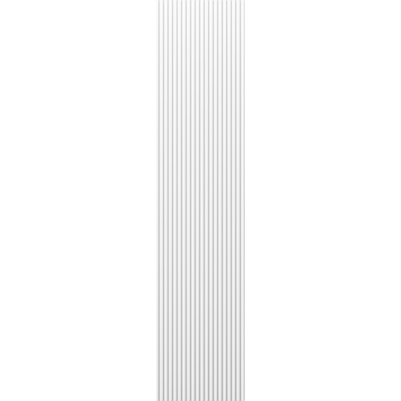 Mexen Rivel vonios kambario spintelė 35 cm, 1 durys, rifliuota, balta matinė - 91A21-03016-1-BF01