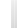 Mexen Rivel vonios kambario spintelė 35 cm, 1 duris, gofruota, balta matinė - 91A21-03016-1-BF01