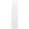 Mexen Rivel vonios kambario spintelė 35 cm, 1 duris, gofruota, balta matinė - 91A21-03016-1-BF01