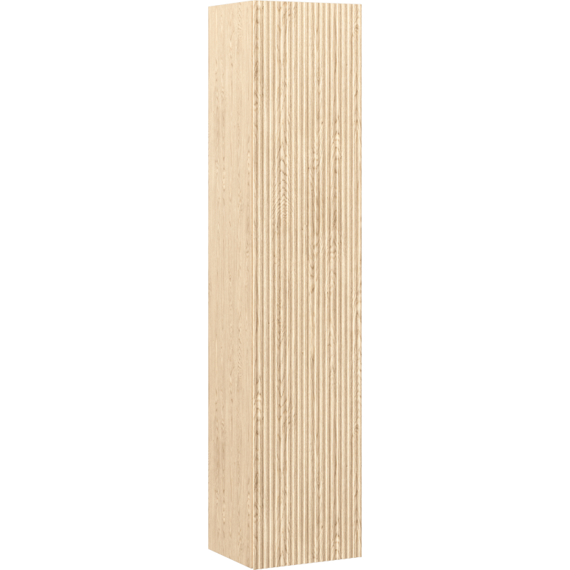 Mexen Rivel vonios spintelė 35 cm, 1 durys, rifliuotas, ąžuolas - 91A21-03016-1-BF81
