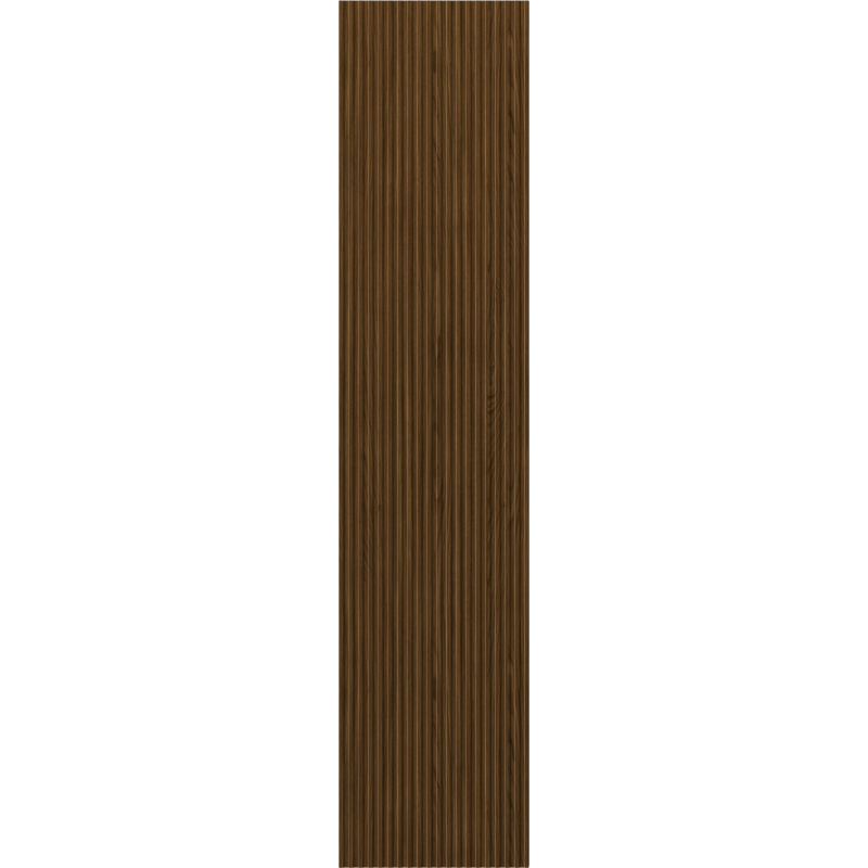 Mexen Rivel vonios kambario spintelė 35 cm, 1 durys, su grioveliais, riešutas - 91A21-03016-1-BF86