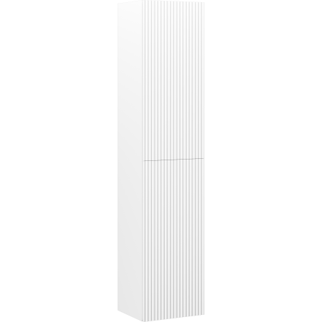 Mexen Rivel vonios kambario spintelė 35 cm, 2 durys, rifliuotas, matinės baltos spalvos - 91A21-03016-2-BF01