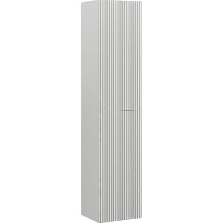 Mexen Rivel vonios spintelė 35 cm, 2 durys, grioveliai, pilka matinė - 91A21-03016-2-BF62