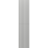 Mexen Rivel vonios spintelė 35 cm, 2 durys, grioveliai, pilka matinė - 91A21-03016-2-BF62