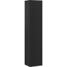 Mexen Rivel vonios spintelė 35 cm, 2 durys, grioveliais, juodas matinis - 91A21-03016-2-BF71