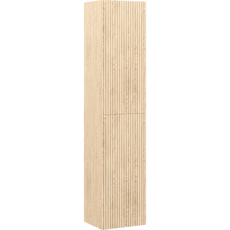 Mexen Rivel vonios stulpelis 35 cm, 2 durys, grioveliais, ąžuolo - 91A21-03016-2-BF81