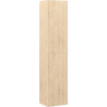 Mexen Rivel vonios stulpelis 35 cm, 2 durys, grioveliais, ąžuolo - 91A21-03016-2-BF81