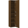 Mexen Rivel vonios spintelė 35 cm, 2 durys, grioveliuotas, riešutmedis - 91A21-03016-2-BF86