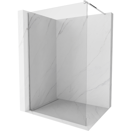 Mexen Kioto dušo siena Walk-in 140 x 200 cm, skaidri 8 mm, chromas - 800-140-101-01-00