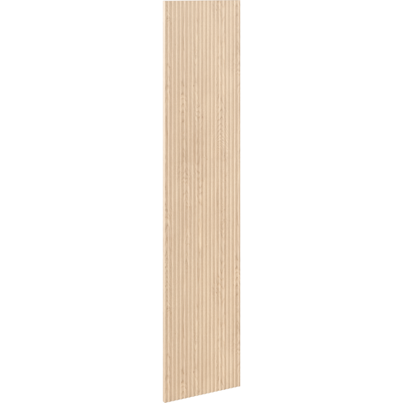 Mexen Rivel priekinė detalė spintelės korpusui, briaunota, 35 x 160 cm, ąžuolas - 91A21-1600-300-1-81