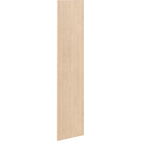 Mexen Rivel priekinė detalė spintelės korpusui, briaunota, 35 x 160 cm, ąžuolas - 91A21-1600-300-1-81