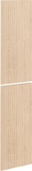 „Mexen Rivel“ į priekį korpuso spintelės vonios 35 x 80 cm (2 vnt.), ąžuolas - 91A21-1600-300-2-81