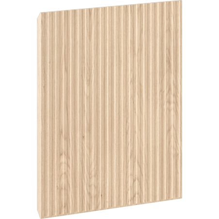Mexen Rivel priekinė rifliuota dalis spintelės korpusui 30 x 43,5 cm, ąžuolas - 91A21-0300-470-1-81