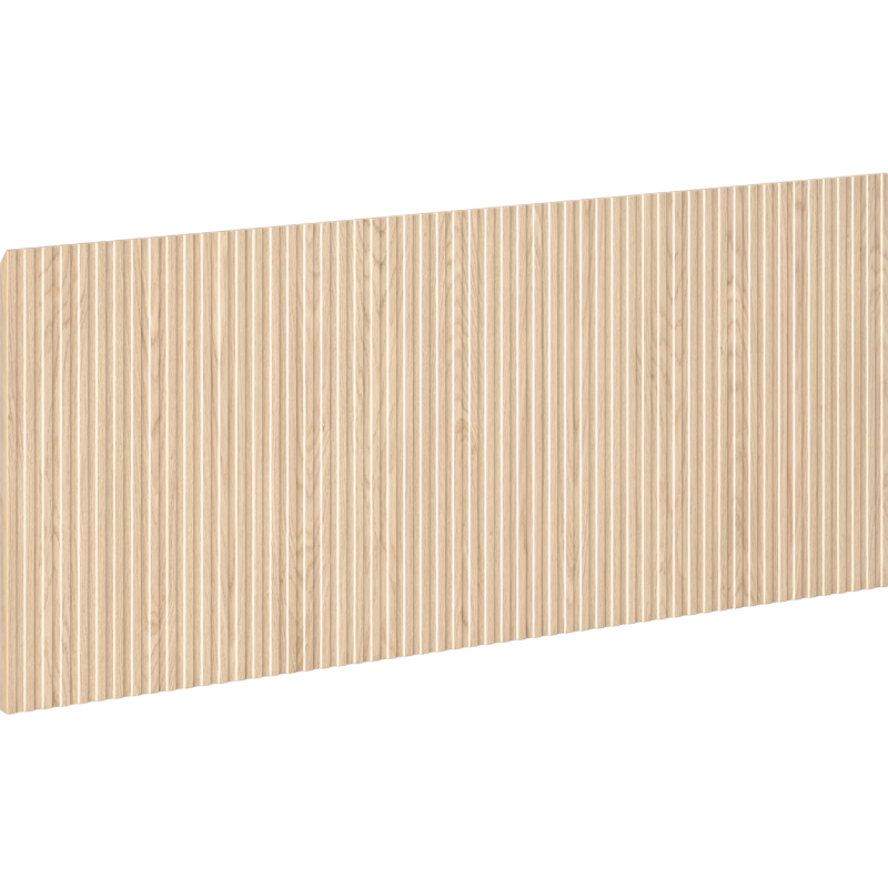Mexen Rivel priekinė dalis su grioveliais vonios spintelės korpusui 80 x 43,5 cm, ąžuolas - 91A20-0800-470-1-81