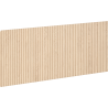Mexen Rivel priekinė dalis su grioveliais vonios spintelės korpusui 80 x 43,5 cm, ąžuolas - 91A20-0800-470-1-81
