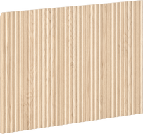 Mexen Rivel priekinis, briaunuotas, skirtas vonios spintelės korpusui 70 x 43,5 cm, ąžuolas - 91A20-0700-470-1-81