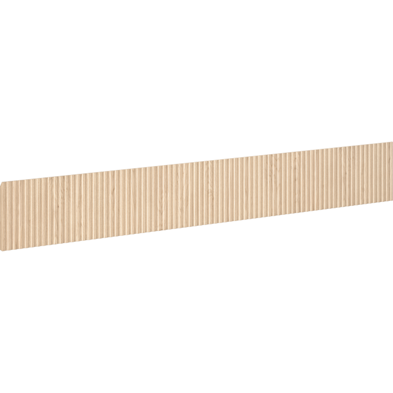 Mexen Rivel rifliuotas priekis vonios spintelės korpusui 120 x 20 cm, ąžuolo spalvos - 91A20-1200-235-1-81