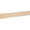 Mexen Rivel rifliuotas priekis vonios spintelės korpusui 160 x 20 cm, ąžuolas - 91A20-1600-235-1-81