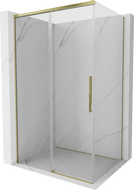 Mexen Rox stumdomas dušo kabinas 125 x 70 cm, skaidrus, auksinis - 8C2-125-070-50-00