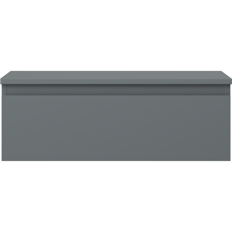 Mexen Orio vonios staliukas po praustuvu 70 cm su stalviršiu, 1 stalčius, grafito matinė - 91A10-07023-1-BFC66