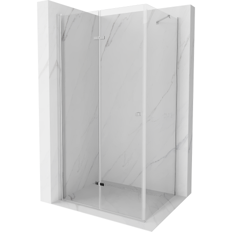 Mexen Lima sulankstoma dušo kabina 70 x 80 cm, Skaidrus, Chromo - 856-070-080-01-00