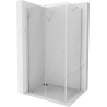 Mexen Lima sulankstoma dušo kabina 70 x 90 cm, Skaidrus, Chromo - 856-070-090-01-00