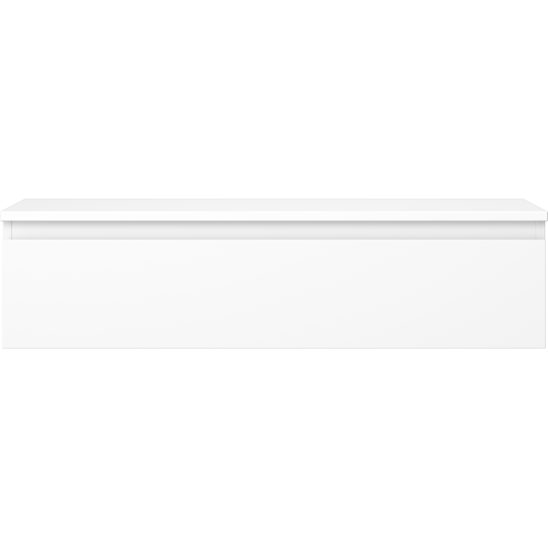 Mexen Orio vonios spintelė po praustuvu 100 cm su stalviršiu, 1 stalčius, balta matinė - 91A10-10023-1-BFC01